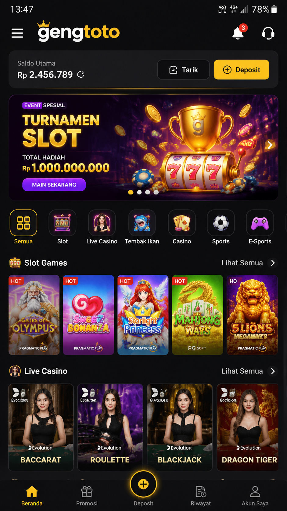 Screenshot 2 gengtoto